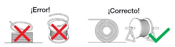 Desenrollado de cable